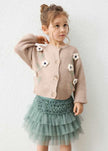 Tiered Ruffle Tulle Skirt