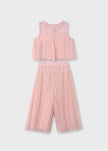 Abel & Lula Abel & Lula Pleated Tulle Pant Set - Little Miss Muffin Children & Home