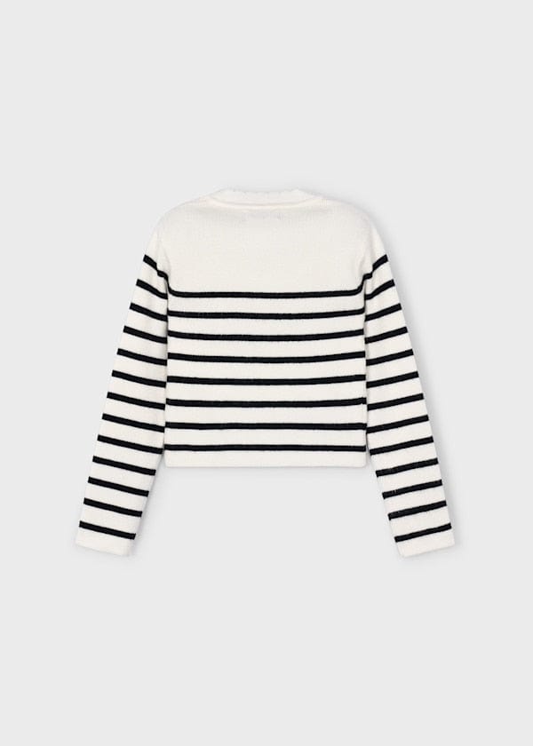Mayoral Usa Inc Striped Knit Sweater - Little Miss Muffin Children & Home