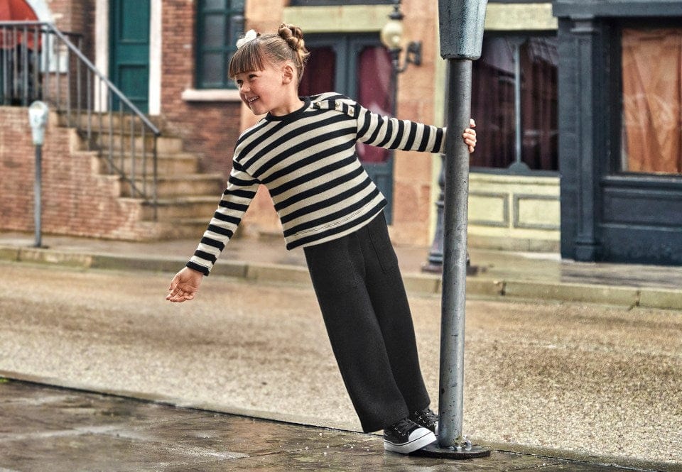 Mayoral Usa Inc Mayoral Striped Sweatshirt & Pants Set - Little Miss Muffin Children & Home