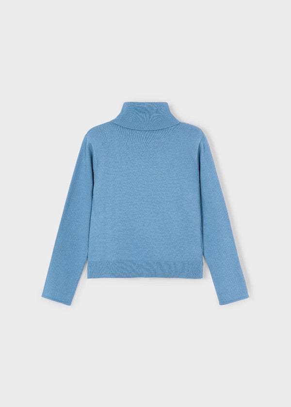 Mayoral Usa Inc Turtleneck Sweater in Ocean - Little Miss Muffin Children & Home