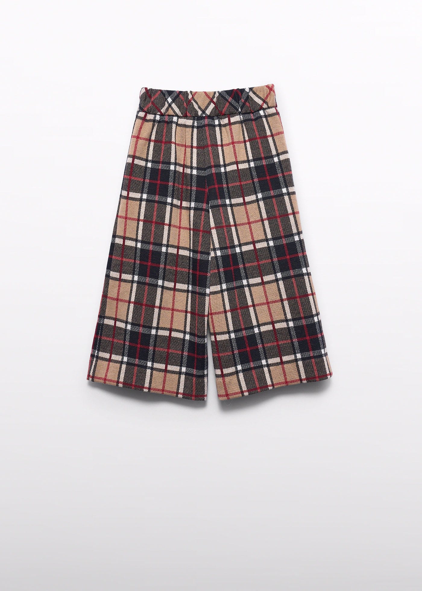 Abel & Lula Abel & Lula Knit Plaid Culotte Pants - Little Miss Muffin Children & Home