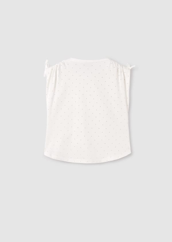 Mayoral Usa Inc Mayoral Tween Girls Sleeveless Polka Dot Top - Little Miss Muffin Children & Home