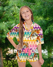 girls tiger royale pajama set