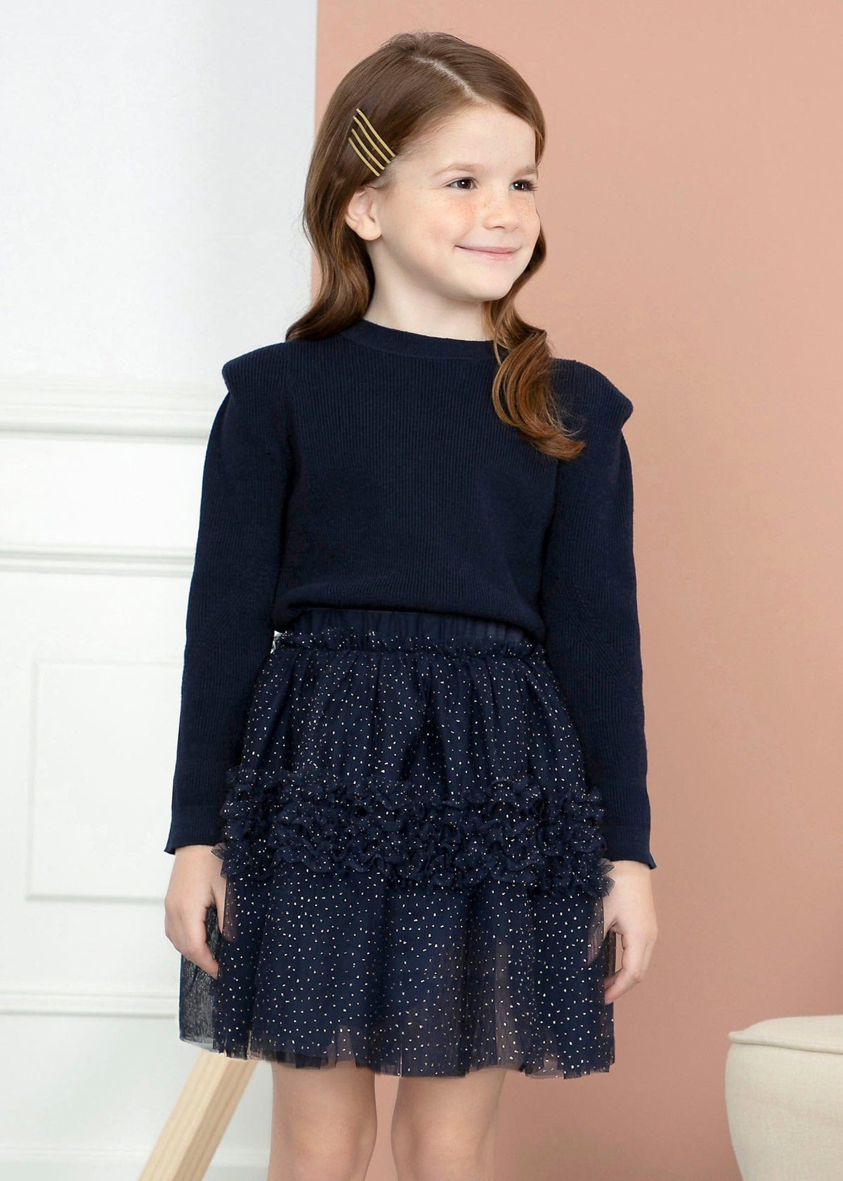 Abel & Lula Abel & Lula Glitter Tulle Skirt - Little Miss Muffin Children & Home
