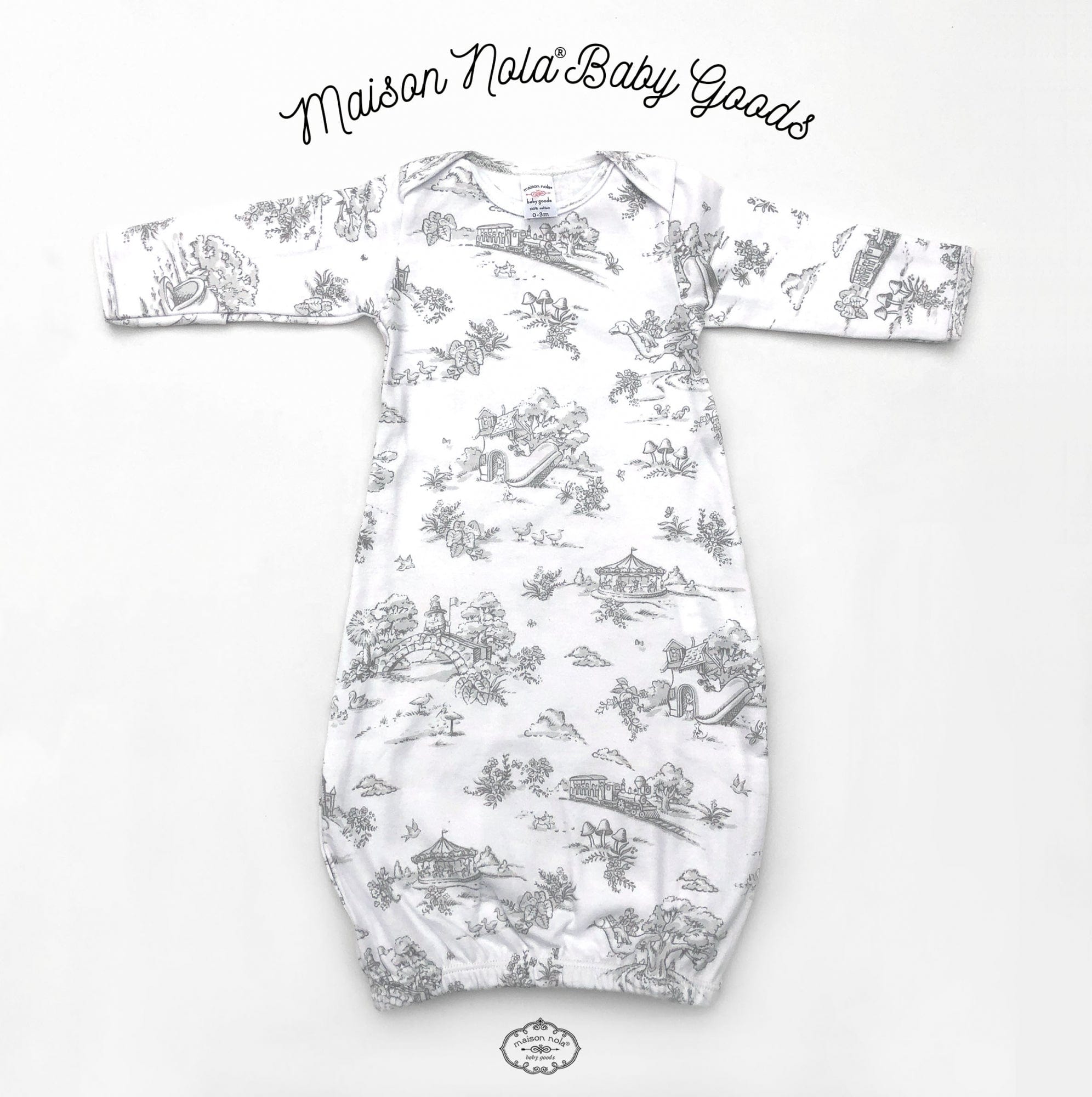 Maison Nola Maison Nola Storyland Baby Gown - Little Miss Muffin Children & Home