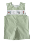 Lulu Bebe Lulu Bebe Airplane Smocked Pete Shortall - Little Miss Muffin Children & Home