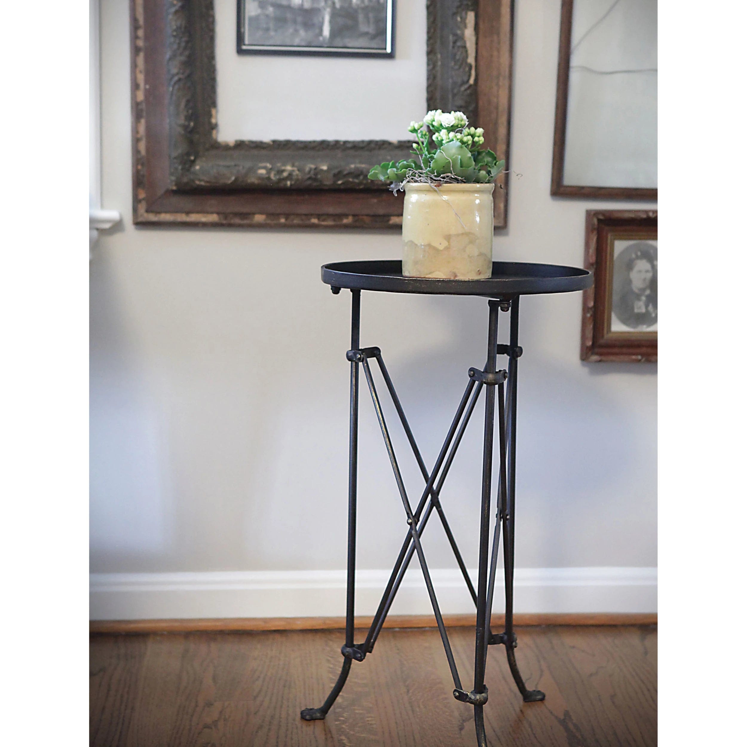 Creative Co-Op Creative Co-Op Round Metal Accent Table - Little Miss Muffin Children & Home