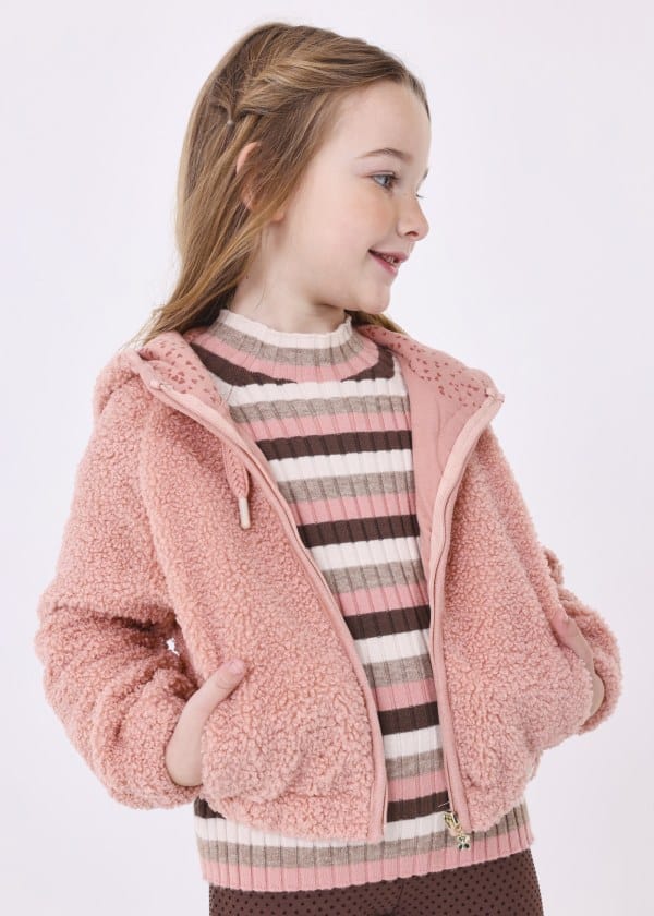 Mayoral Usa Inc Mayoral Fleece Hooded Jacket - Little Miss Muffin Children & Home