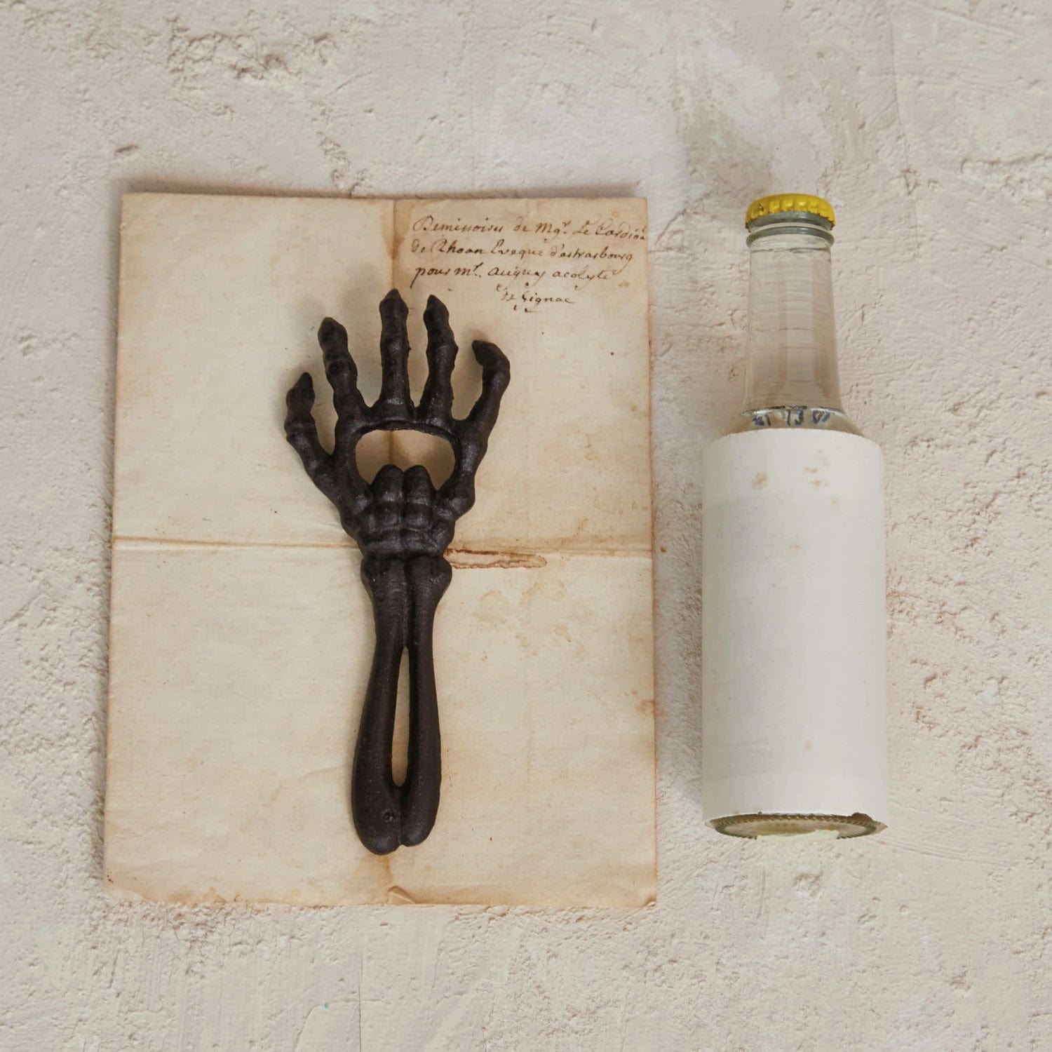 Creative Co-op Creative Co-op Cast Iron Skeleton Arm Bottle Opener - Little Miss Muffin Children & Home