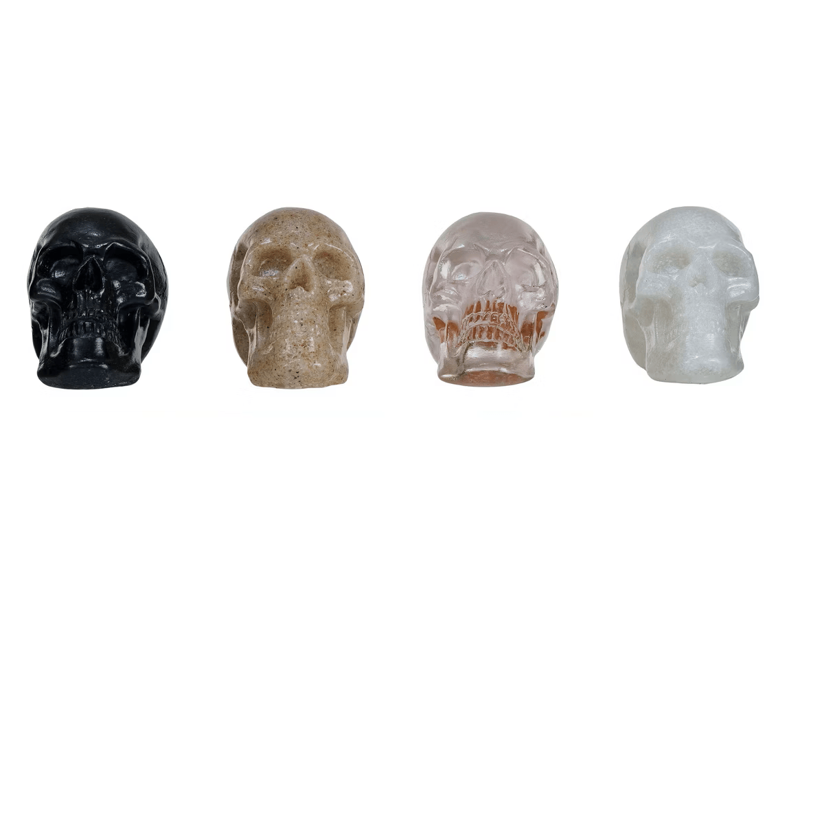 Creative Co-op Resin Skulls, 4 Available Colors, Sold Individually - Little Miss Muffin Children & Home