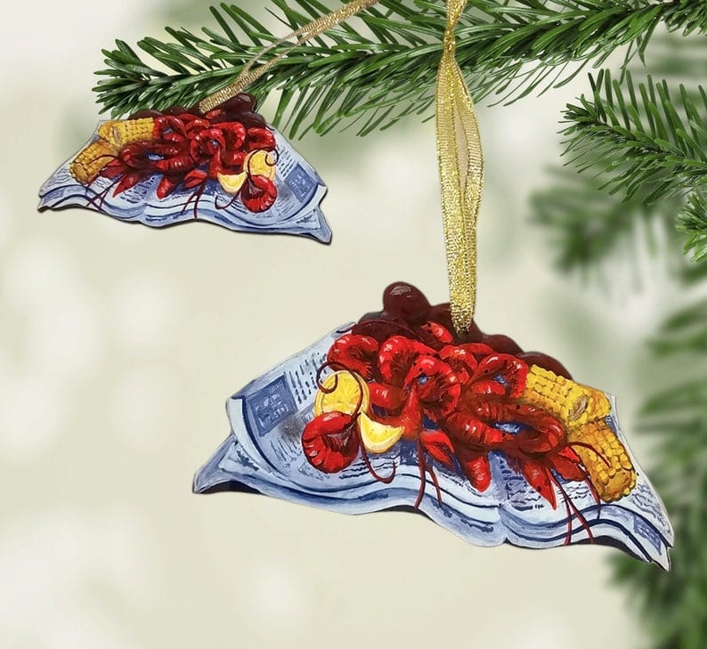 Creative Moods Creative Moods Louisiana Crawfish Boil Ornament - Little Miss Muffin Children & Home