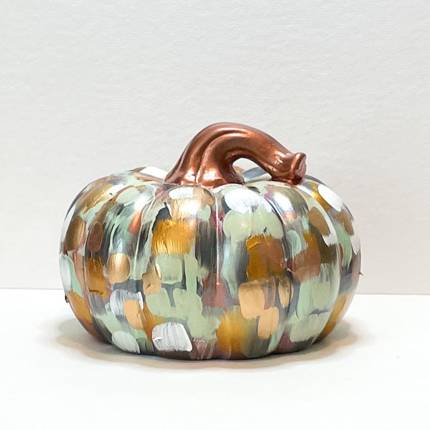 Jessica Reynolds Art Large Copper Abstract Pumpkin - Little Miss Muffin Children & Home