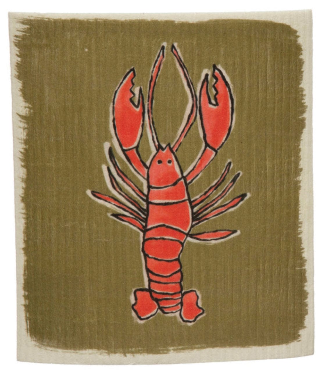 Creative Co-Op Creative Co-op Sea Life Reusable Cellulose Sponge Cloth - Little Miss Muffin Children & Home