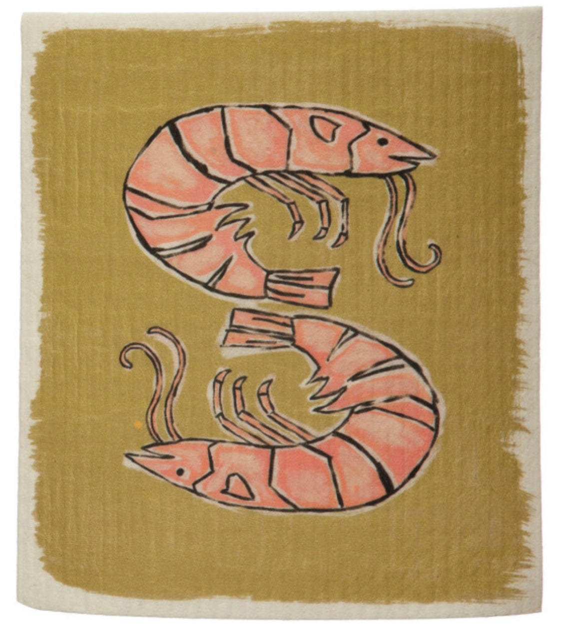 Creative Co-Op Creative Co-op Sea Life Reusable Cellulose Sponge Cloth - Little Miss Muffin Children & Home
