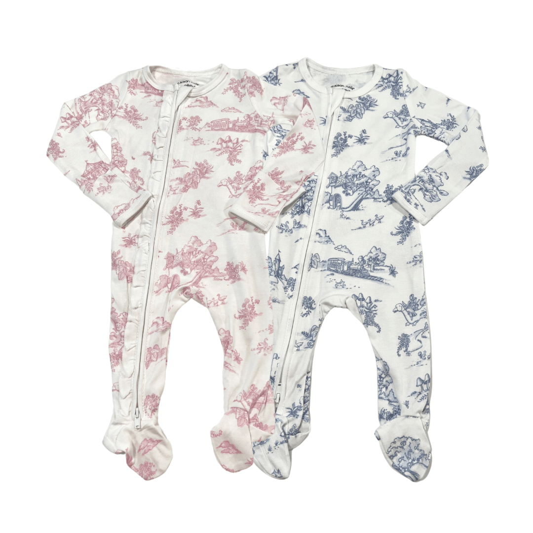 Maison Nola Maison Nola Storyland Footie - Little Miss Muffin Children & Home