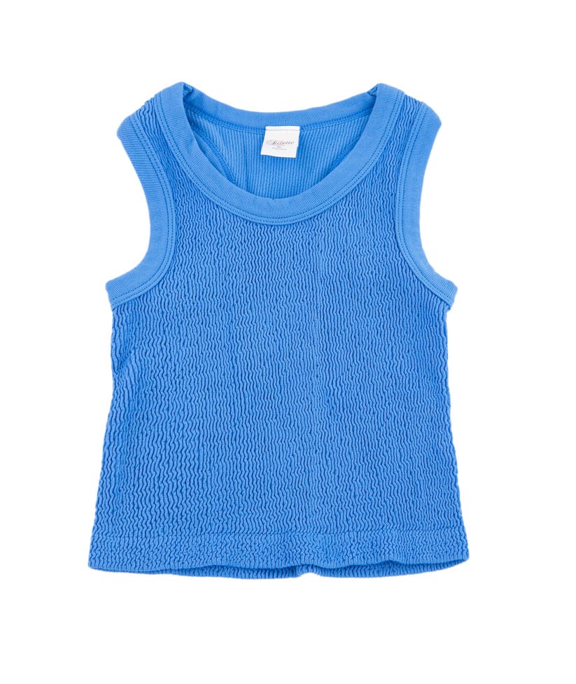 Suzette Smocked Tank - Little Miss Muffin Children & Home