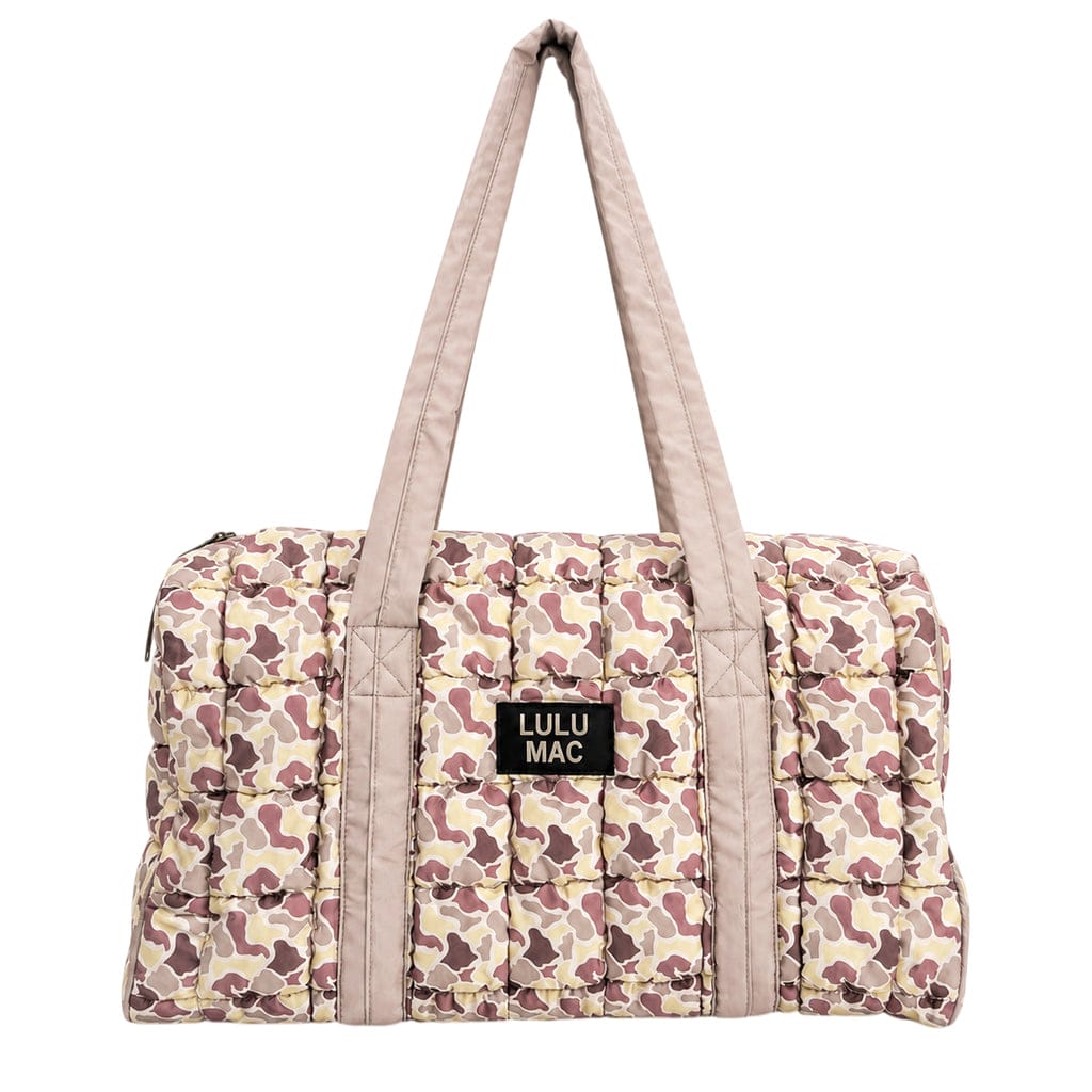Girlie Girl Originals Lulu Mac Light Camo Metallic Puffer Duffle Bag - Little Miss Muffin Children & Home