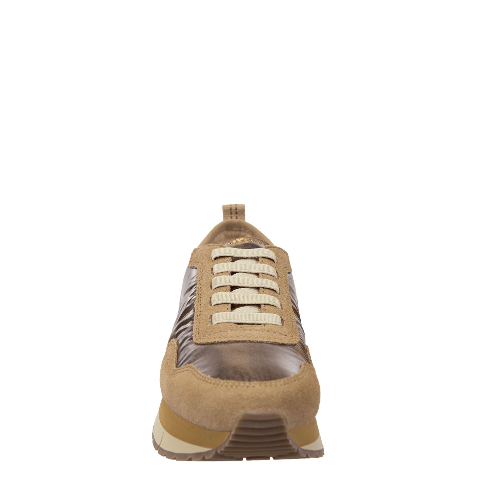 Naked Feet Naked Feet Kinetic Platform Sneakers Gold - Little Miss Muffin Children & Home