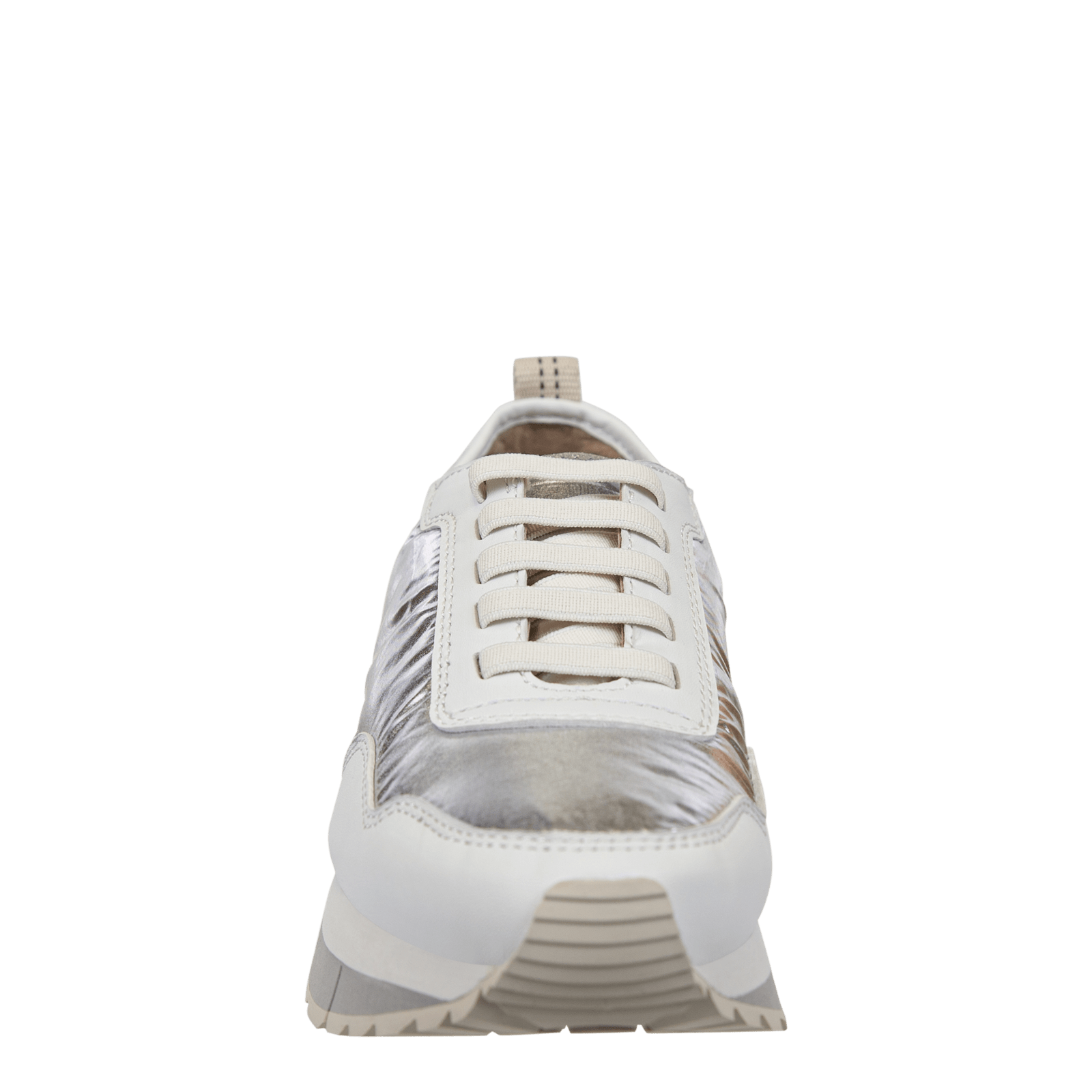 Naked Feet Naked Feet Kinetic Platform Sneakers in Silver - Little Miss Muffin Children & Home