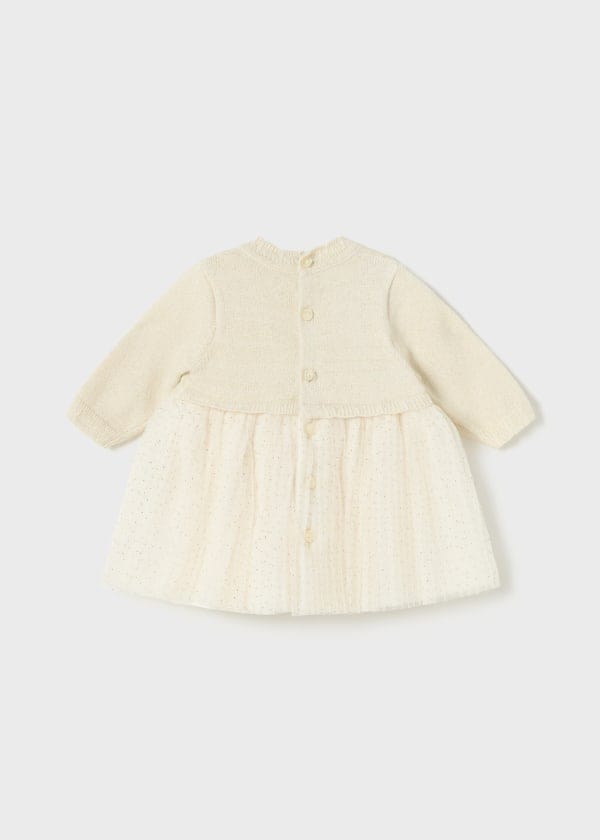 Mayoral Usa Inc Mayoral Knit & Tulle Dress - Little Miss Muffin Children & Home