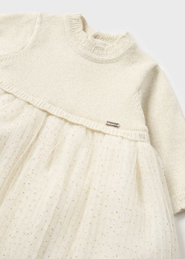 Mayoral Usa Inc Mayoral Knit & Tulle Dress - Little Miss Muffin Children & Home