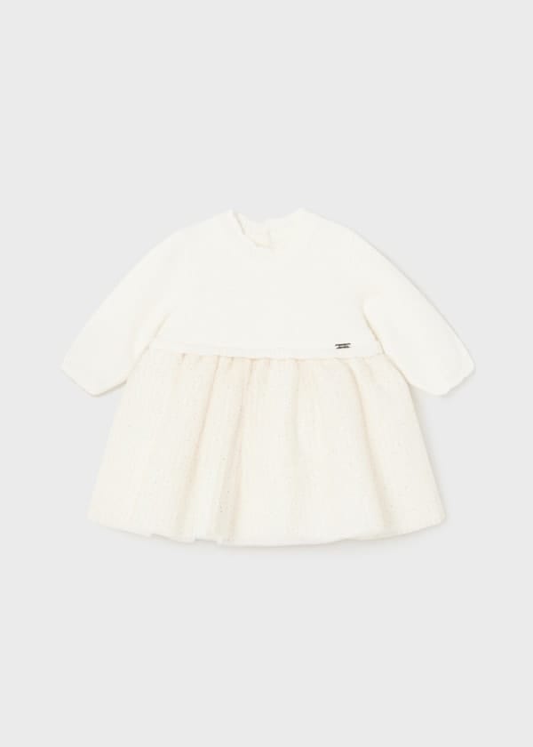 Mayoral Usa Inc Mayoral Knit & Tulle Dress - Little Miss Muffin Children & Home