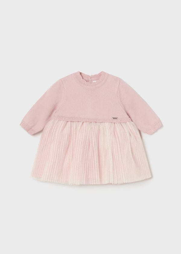 Mayoral Usa Inc Mayoral Knit & Tulle Dress - Little Miss Muffin Children & Home