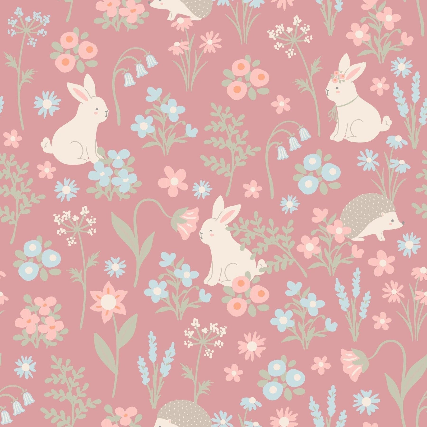 Sweet Bamboo Sweet Bamboo Knotted Gown Woodland Bunny - Little Miss Muffin Children & Home