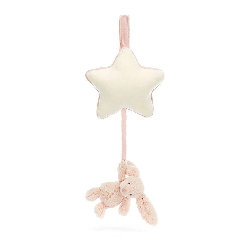 Jellycat Bashful Blush Bunny Musical Pull - Little Miss Muffin Children & Home