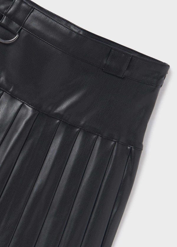 Mayoral Usa Inc Mayoral Pleated Faux Leather Skirt for Tween Girl - Little Miss Muffin Children & Home