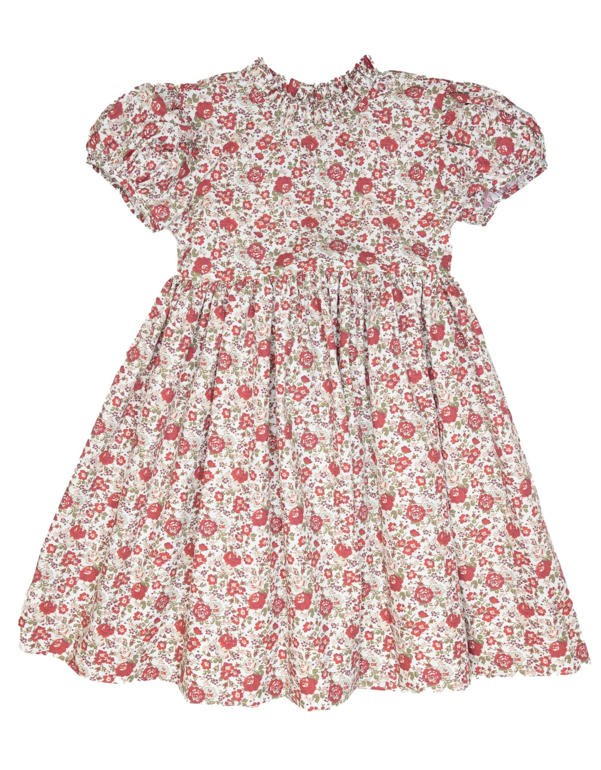 Lulu Bebe Lulu Bebe Vintage Rose Floral Rose Dress - Little Miss Muffin Children & Home