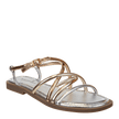 Naked Feet Naked Feet Minimalist Metallic Strappy Flat Sandals - Little Miss Muffin Children & Home