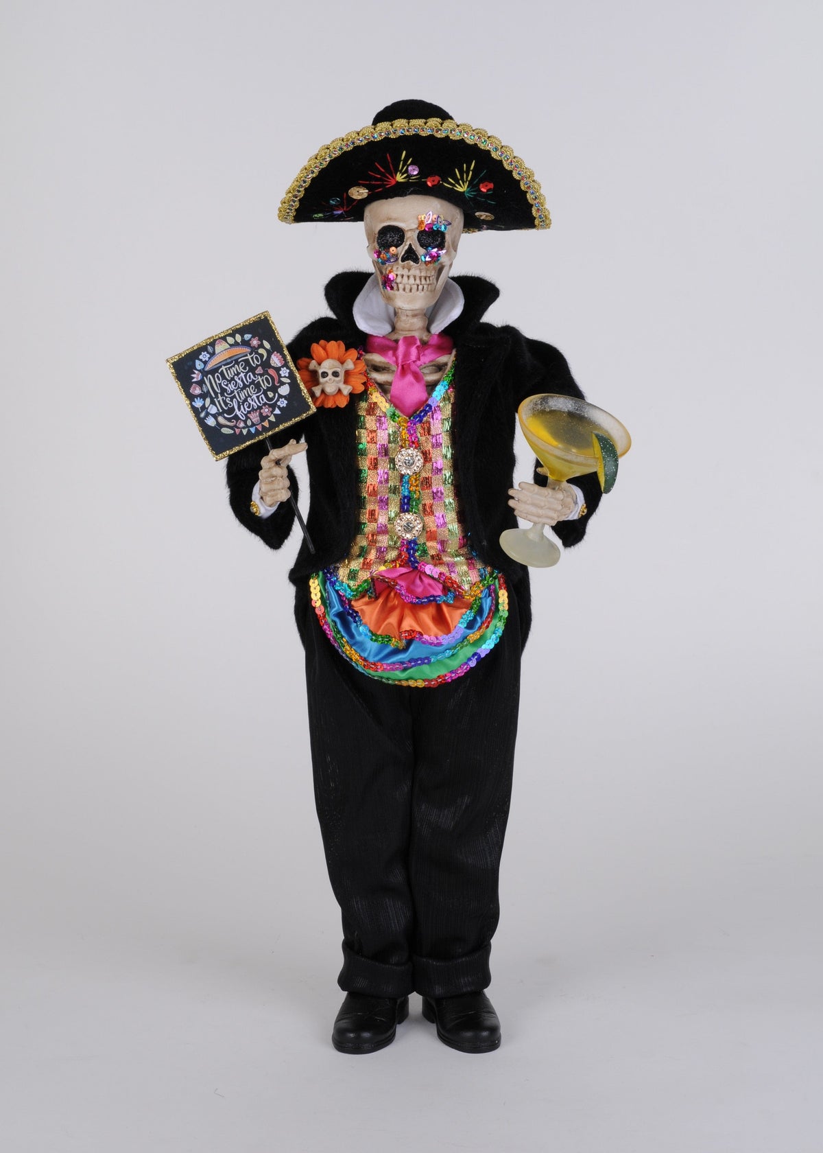 mr. fiesta holiday skeleton decoration