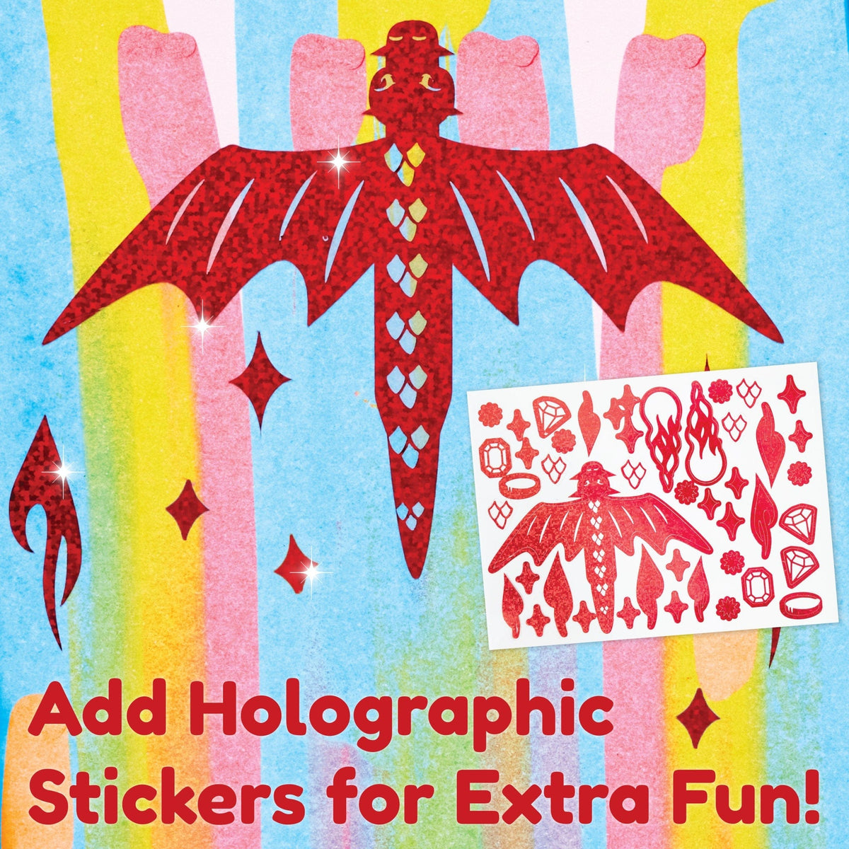 Faber Castell Faber Castell Magic Reveal Squeegee Art Dragon - Little Miss Muffin Children & Home