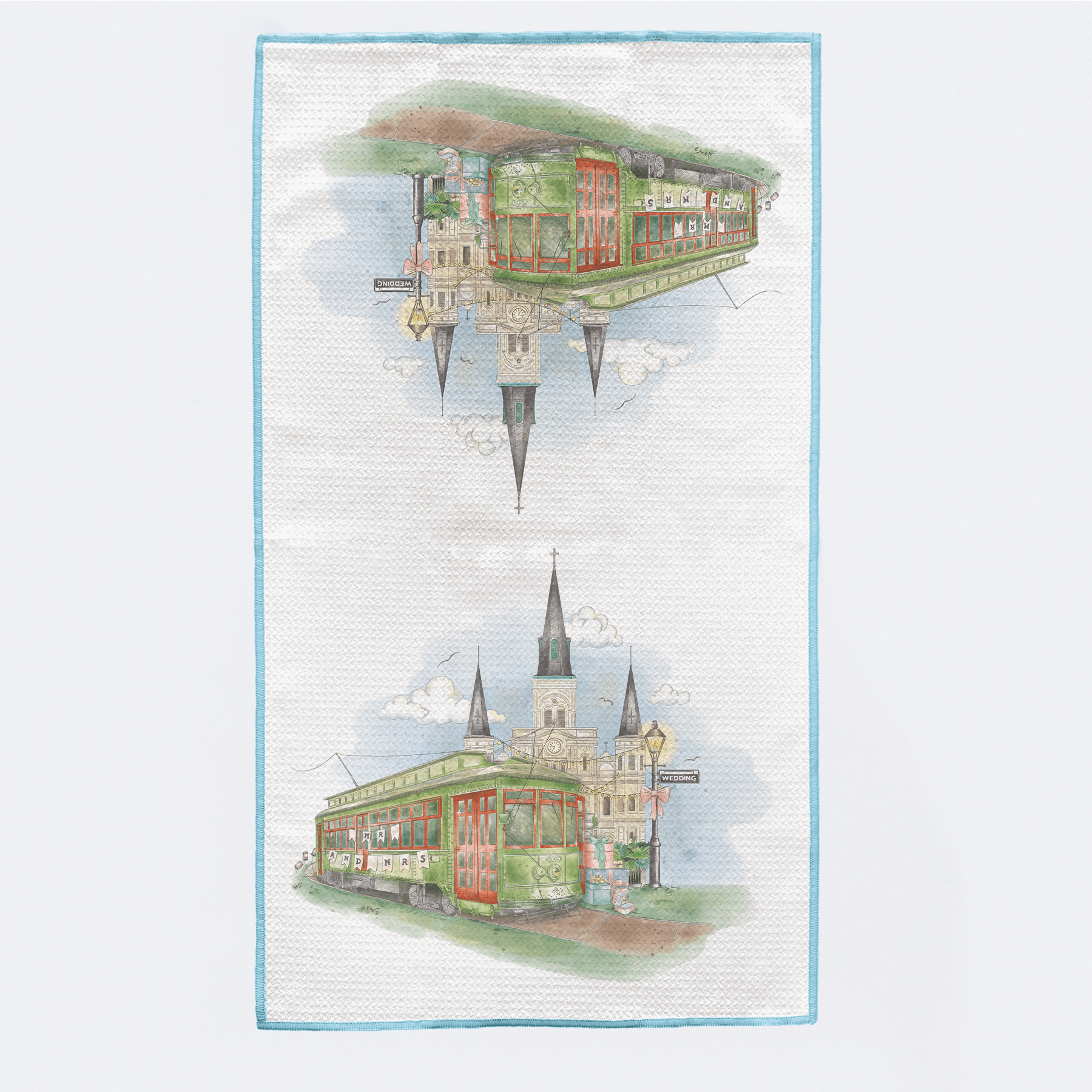 Nola Tawk Mr. & Mrs. Kitchen Towel - Little Miss Muffin Children & Home
