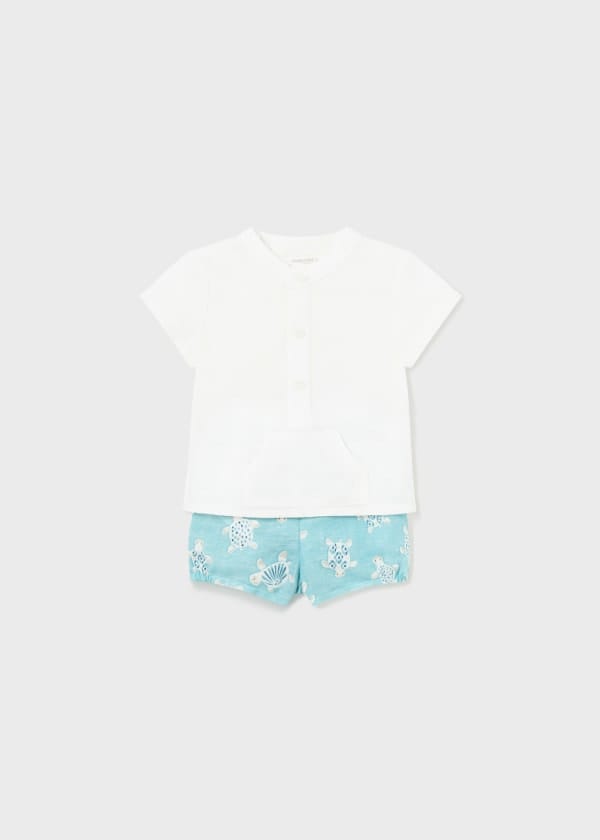 Mayoral Usa Inc Mayoral Baby Boys 2-Piece Short Set - Little Miss Muffin Children & Home
