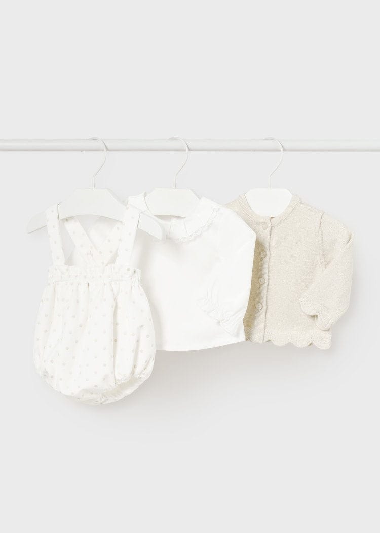 Mayoral Usa Inc Mayoral 3-Piece Set for Baby - Little Miss Muffin Children & Home
