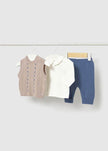 Mayoral Usa Inc Newborn 3-Piece Knit Set - Little Miss Muffin Children & Home