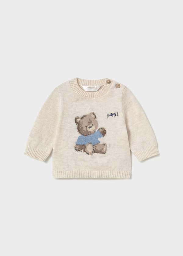 Mayoral Usa Inc Newborn Jacquard Sweater, 3 Colors Available - Little Miss Muffin Children & Home