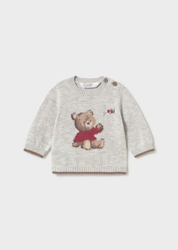 Mayoral Usa Inc Newborn Jacquard Sweater, 3 Colors Available - Little Miss Muffin Children & Home