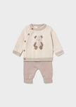 Mayoral Usa Inc Newborn Knit Bear Sweater & Pants Set, 2 Colors Available - Little Miss Muffin Children & Home