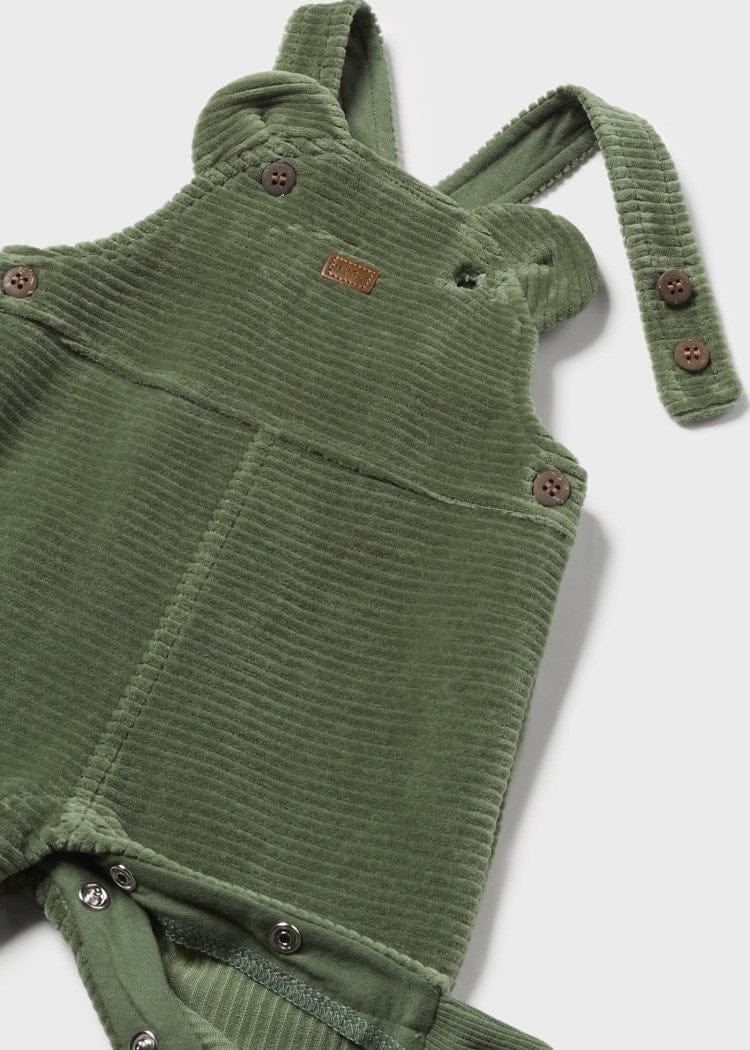 Mayoral Usa Inc Mayoral Corduroy Overalls in Forest - Little Miss Muffin Children & Home