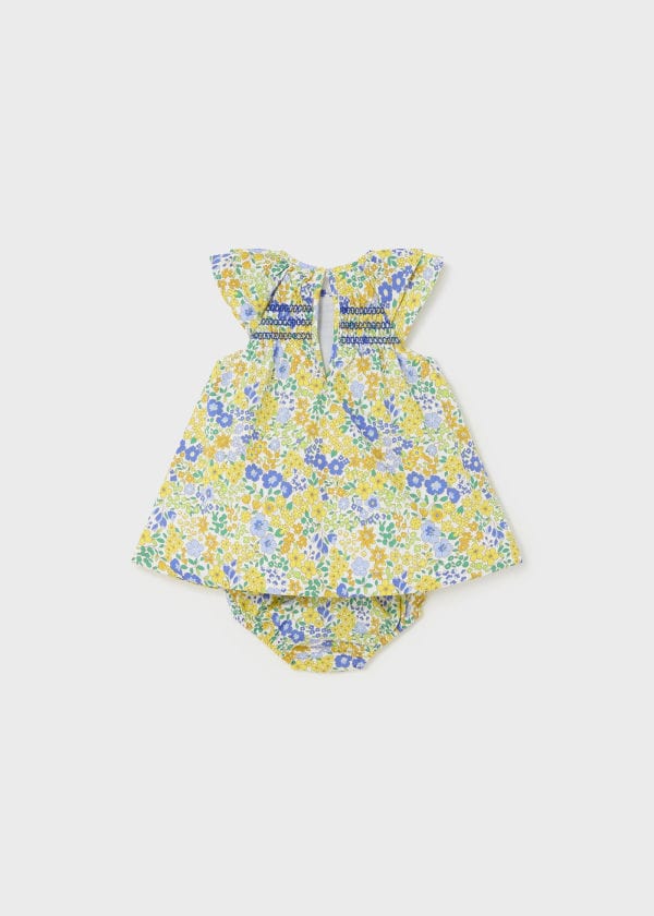 Mayoral Usa Inc Mayoral Smocked Dress & Bloomer Set - Little Miss Muffin Children & Home
