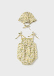 Mayoral Usa Inc Mayoral Smocked Sunsuit & Hat Set - Little Miss Muffin Children & Home