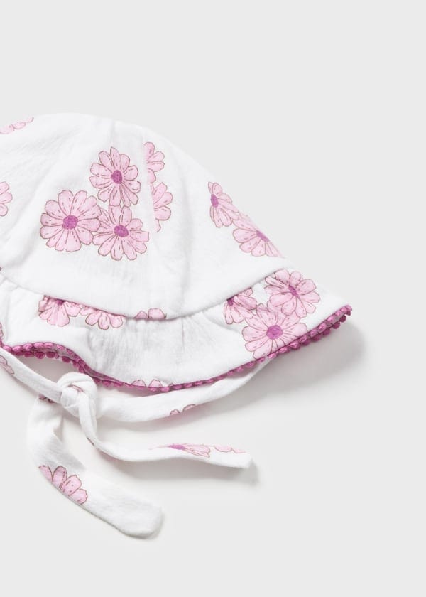 Mayoral Usa Inc Mayoral Floral Romper with Hat - Little Miss Muffin Children & Home