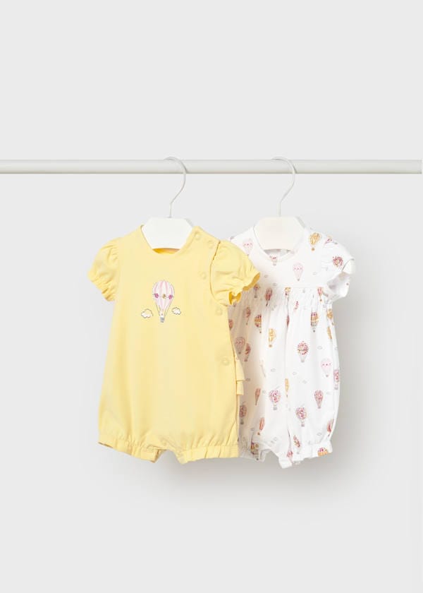 Short Romper, 2 Colors Available
