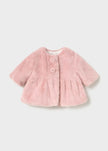 Mayoral Usa Inc Newborn Faux Fur Coat, 3 Colors Available - Little Miss Muffin Children & Home