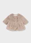Mayoral Usa Inc Newborn Faux Fur Coat, 3 Colors Available - Little Miss Muffin Children & Home