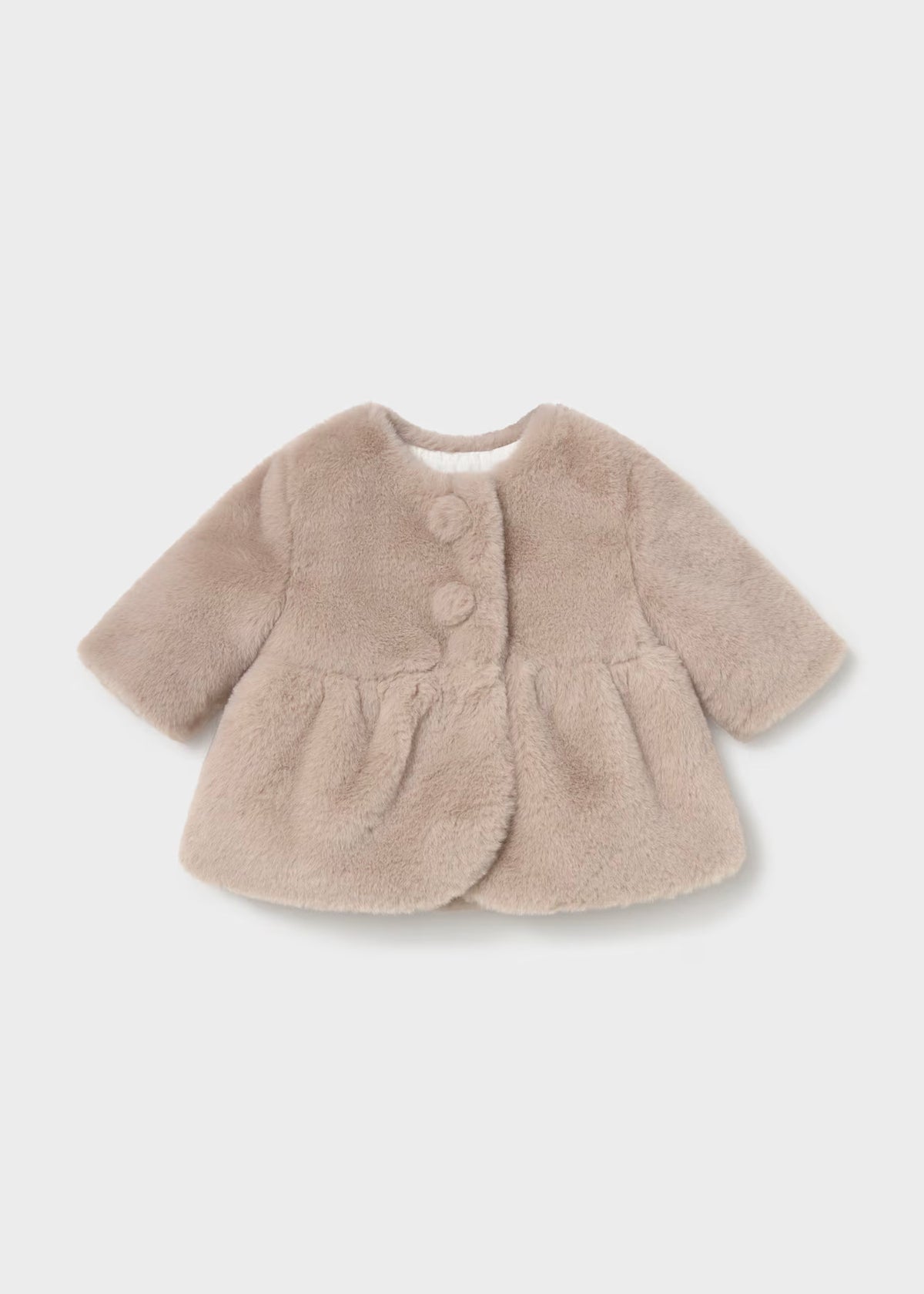 Mayoral Usa Inc Newborn Faux Fur Coat, 3 Colors Available - Little Miss Muffin Children & Home